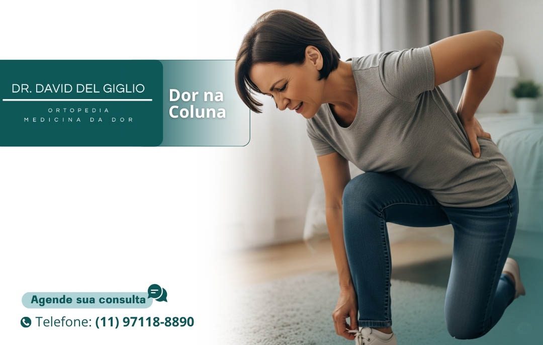 Tratamento eficaz para dor na coluna com o Dr. David del Giglio.