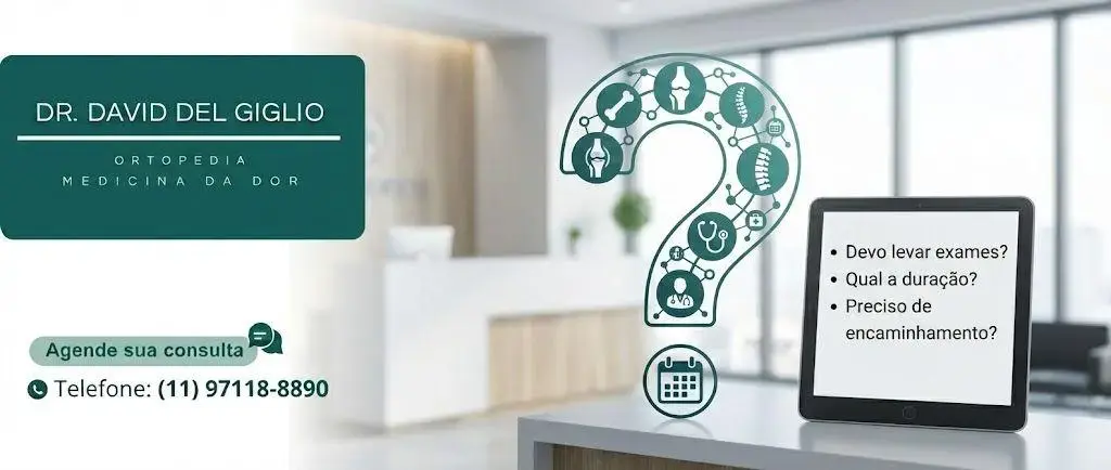 Principais dúvidas sobre consulta ortopédica