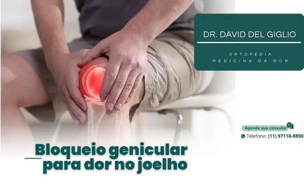 Bloqueio genicular para dor no joelho: Como funciona a técnica para alívio da dor em SP