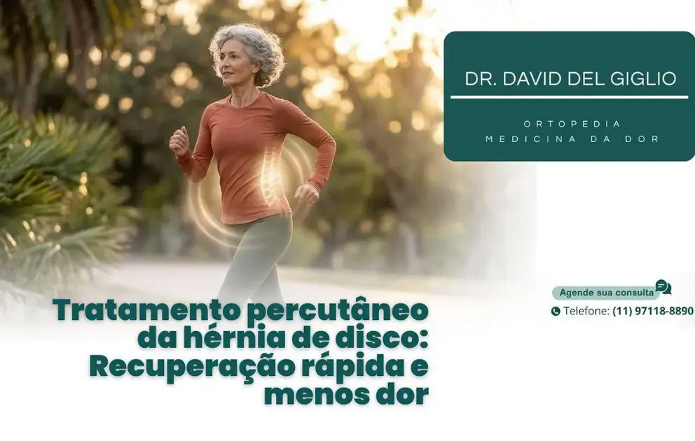 Tratamento percutâneo da hérnia de disco: Recuperação rápida e menos dor em SP