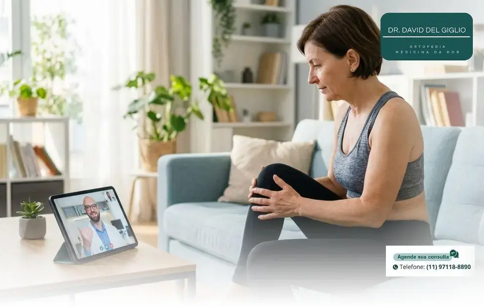 Telemedicina para Dores no Joelho